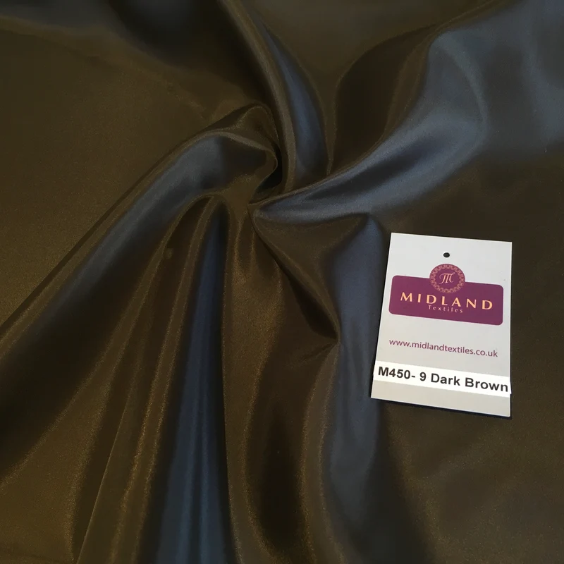 20 Meter Bolts HIGH QUALITY ANTI STATIC DRESS LINING FABRIC 100% POLYESTER 158CM WIDE M450 SOLD PER METRE MTEX