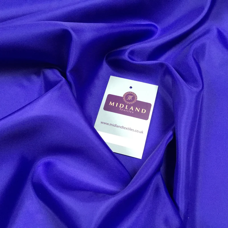 20 Meter Bolts HIGH QUALITY ANTI STATIC DRESS LINING FABRIC 100% POLYESTER 158CM WIDE M450 SOLD PER METRE MTEX