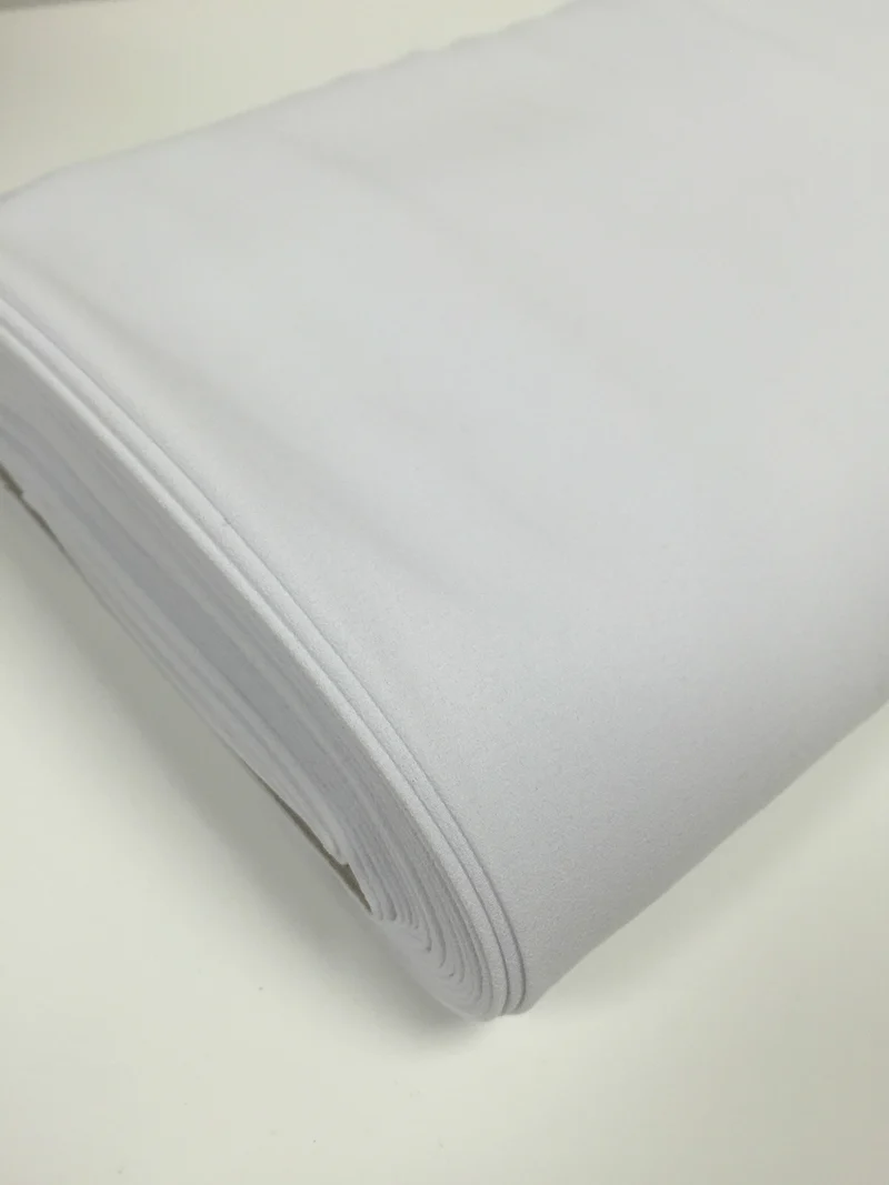 Plain Poly Moss Crepe Georgette Fabric 58" Wide | Multi-Colour | M420