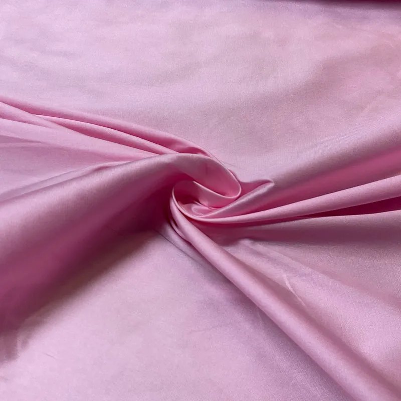 Plain Polyester Faux Silk Taffeta dress craft fabric 142cm wide M2135
