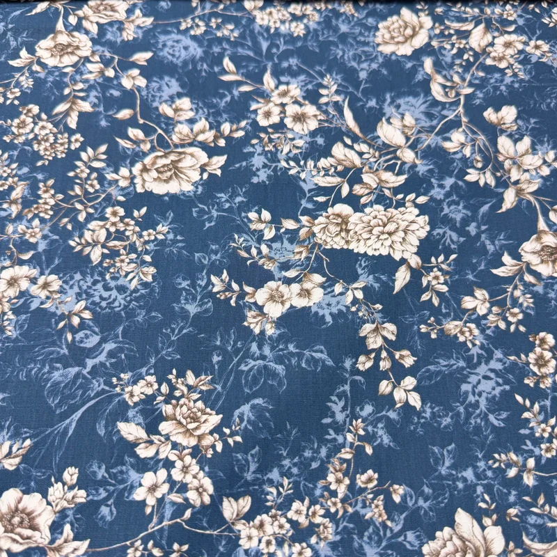 Graceful Meadow Cotton Poplin Print Fabric – 100% Cotton - 147cm Wide - M2132