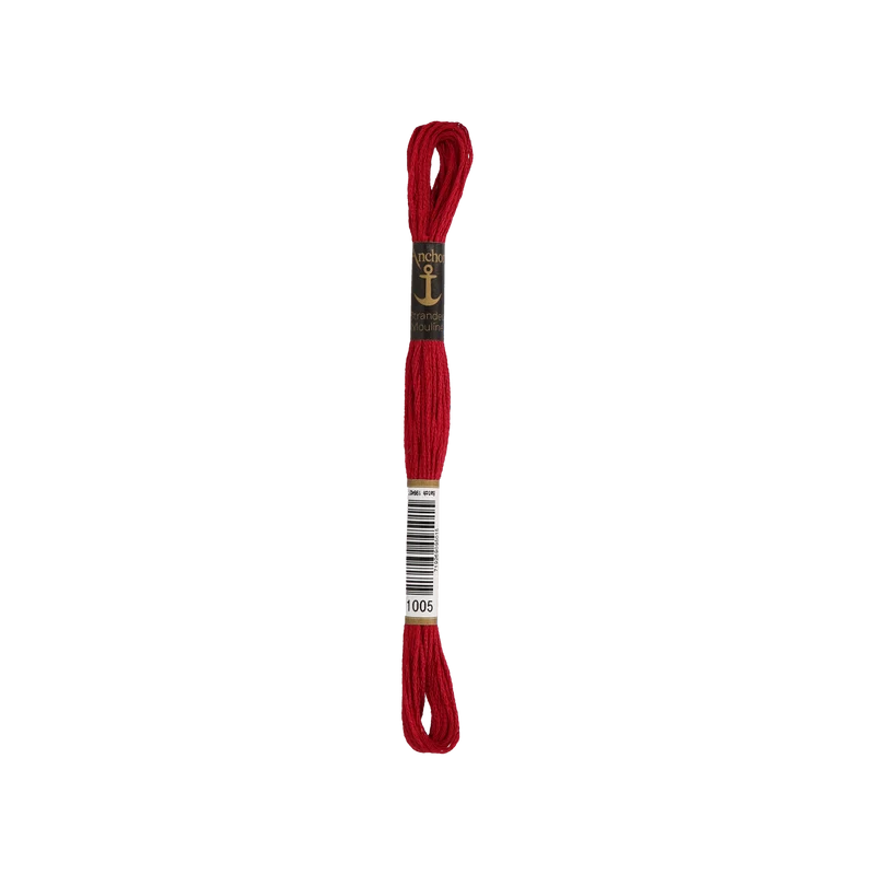 Sticktwist 8m - BURGUND MITTEL