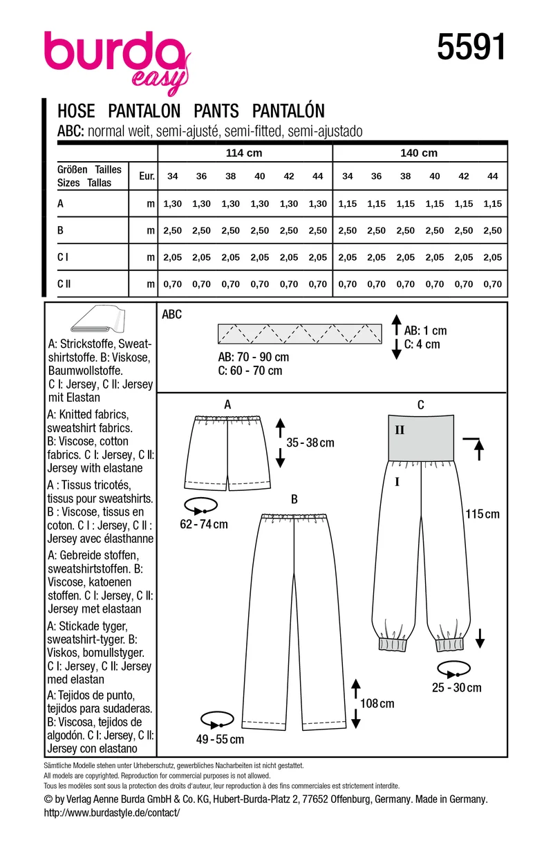 5591 - Hose & Shorts
