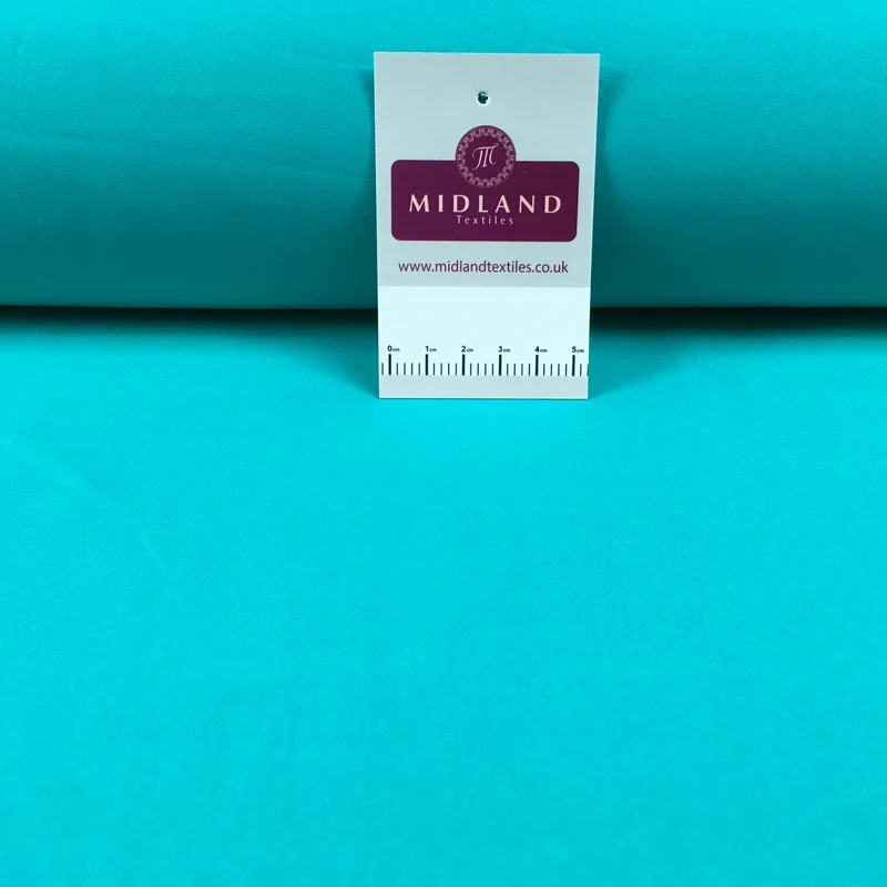 Indian Colours Plain Soft Lightweight Lining 100% Polyester Crepe Fabric 100 cm Wide MR865 Mtex