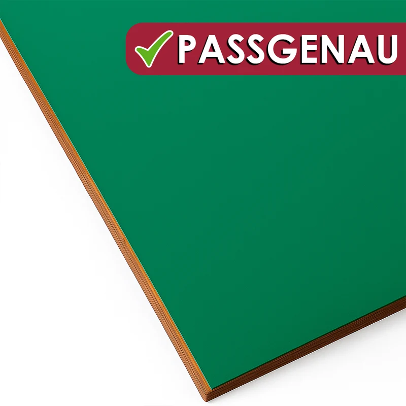 Tischpolster poker grün eckig