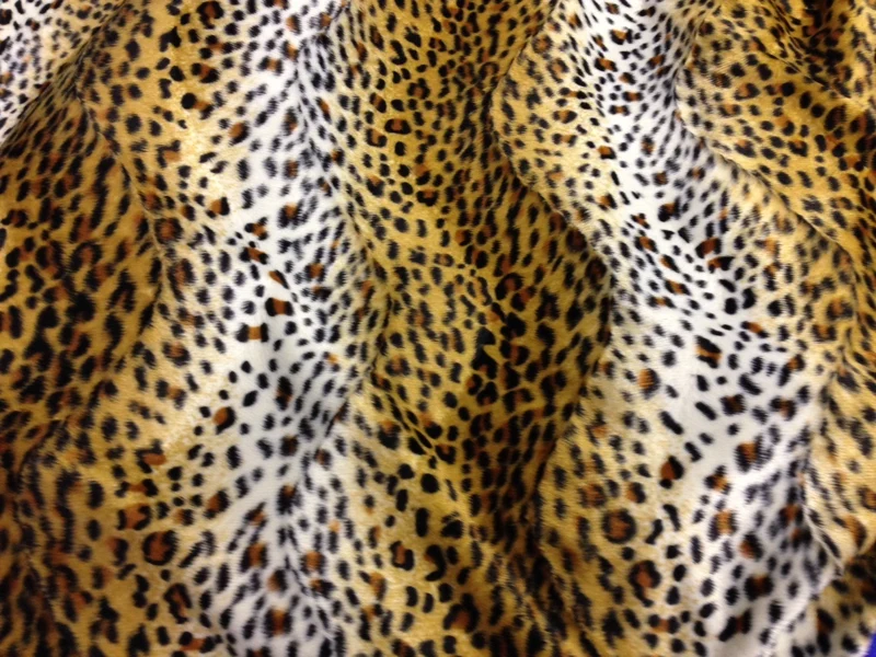 Animal Print Velboa Faux Fur Fabric - 60" Wide - Craft & Soft Toy Material - M220