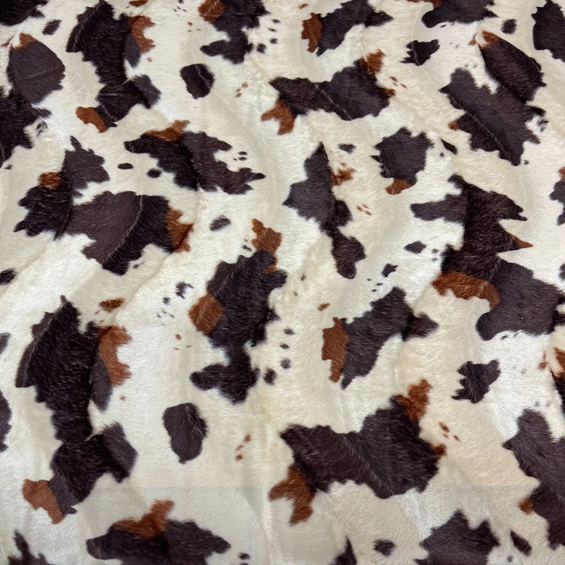 Animal Print Velboa Faux Fur Fabric - 60" Wide - Craft & Soft Toy Material - M220