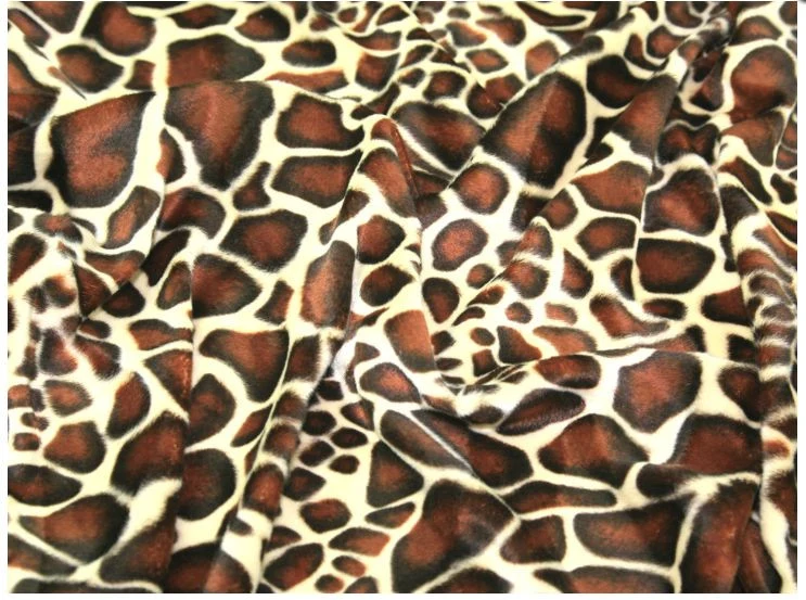 Animal Print Velboa Faux Fur Fabric - 60" Wide - Craft & Soft Toy Material - M220