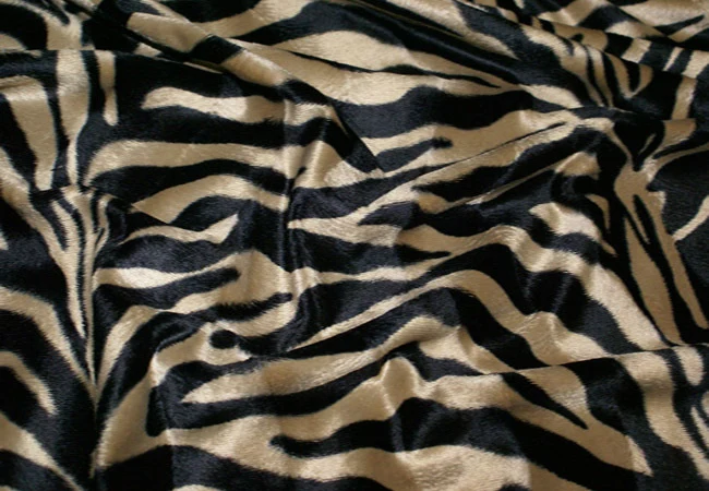 Animal Print Velboa Faux Fur Fabric - 60" Wide - Craft & Soft Toy Material - M220