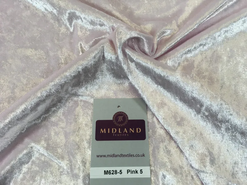 Crushed Velvet Fabric - Stretch Velour Material - 58" Wide - M628