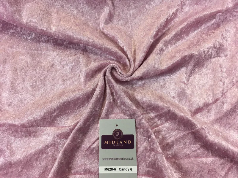 Crushed Velvet Fabric - Stretch Velour Material - 58" Wide - M628