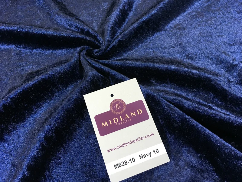 Crushed Velvet Fabric - Stretch Velour Material - 58" Wide - M628