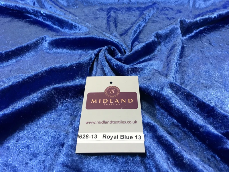 Crushed Velvet Fabric - Stretch Velour Material - 58" Wide - M628