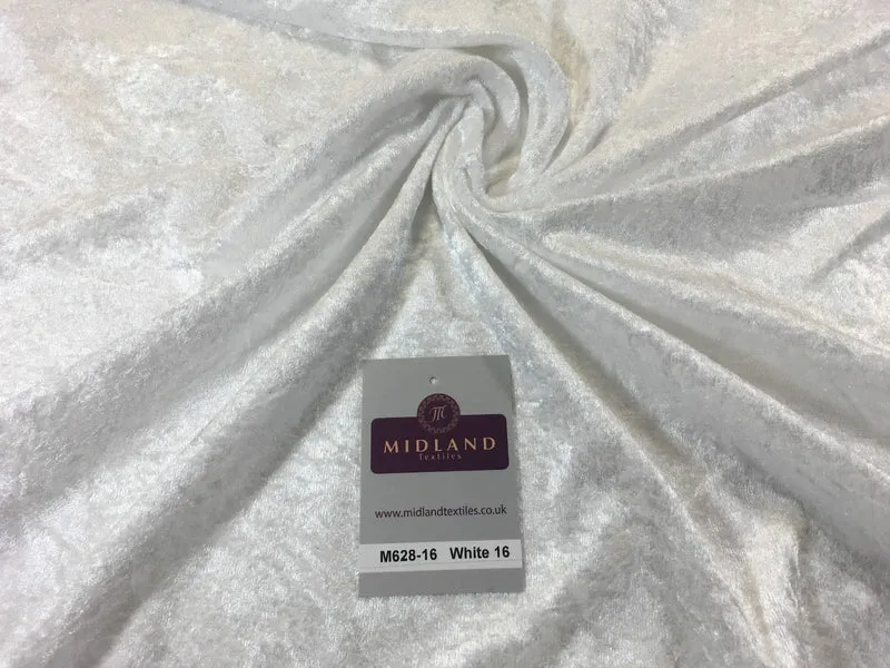 Crushed Velvet Fabric - Stretch Velour Material - 58" Wide - M628