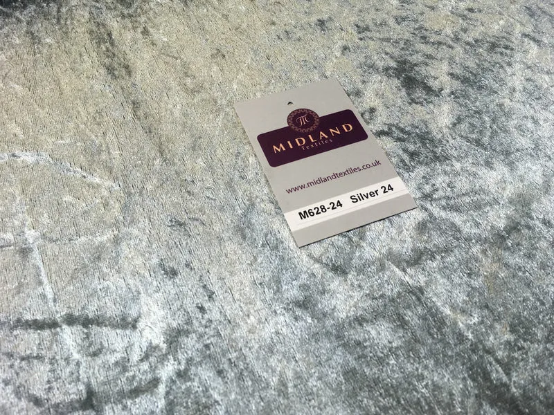 Crushed Velvet Fabric - Stretch Velour Material - 58" Wide - M628