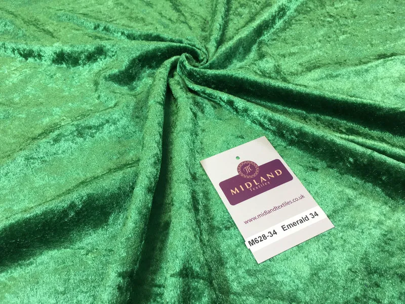 Crushed Velvet Fabric - Stretch Velour Material - 58" Wide - M628