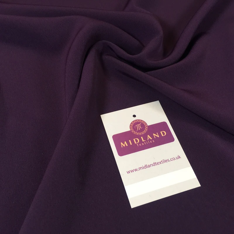 Plain Peach-Skin Powder Touch Crepe Fabric – 150cm Wide – M5