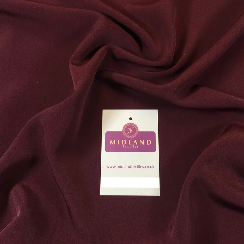 Plain Peach-Skin Powder Touch Crepe Fabric – 150cm Wide – M5