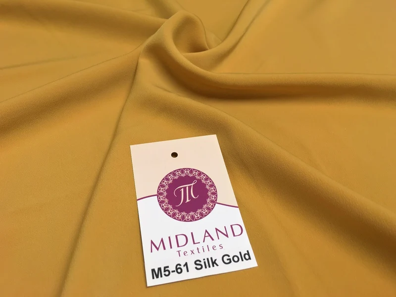Plain Peach-Skin Powder Touch Crepe Fabric – 150cm Wide – M5