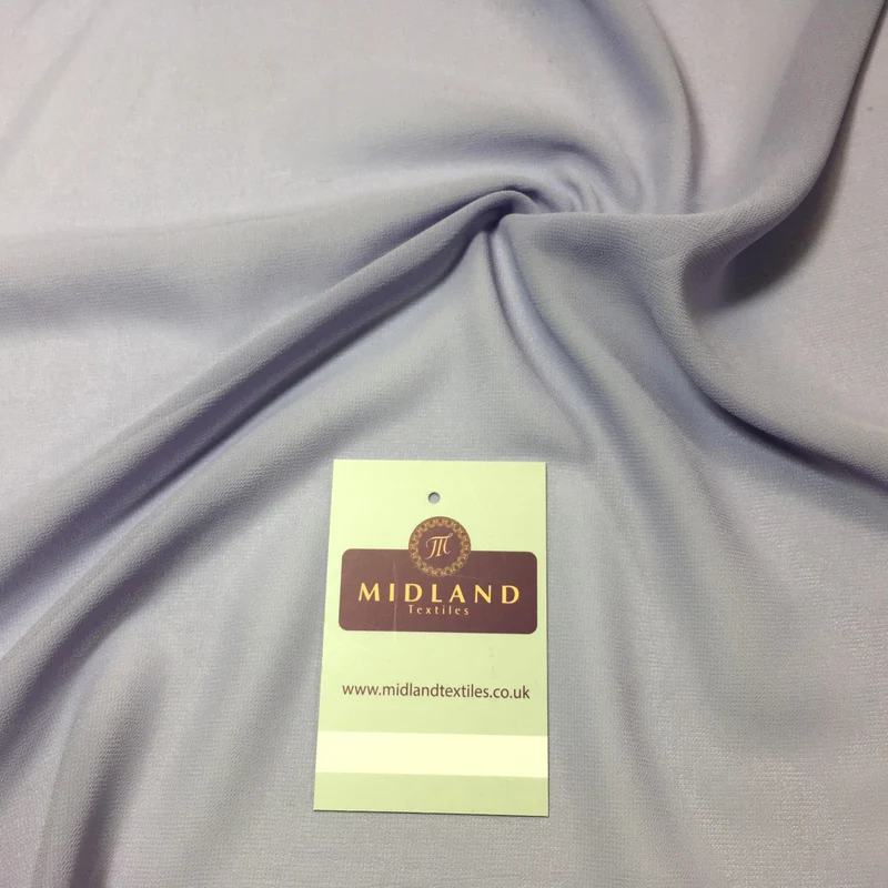 Plain Sheer Georgette Chiffon Fabric – 150cm Wide – M746