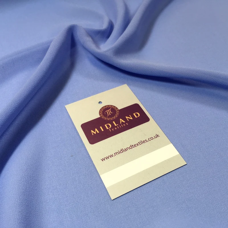 Plain Sheer Georgette Chiffon Fabric – 150cm Wide – M746