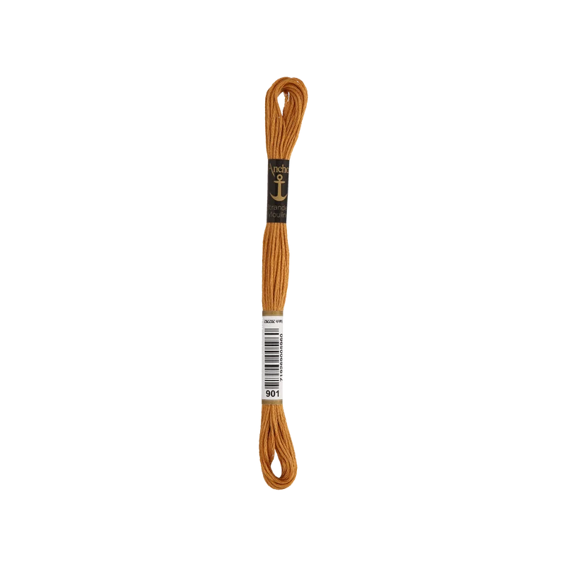 Sticktwist 8m - OCKER DUNKEL