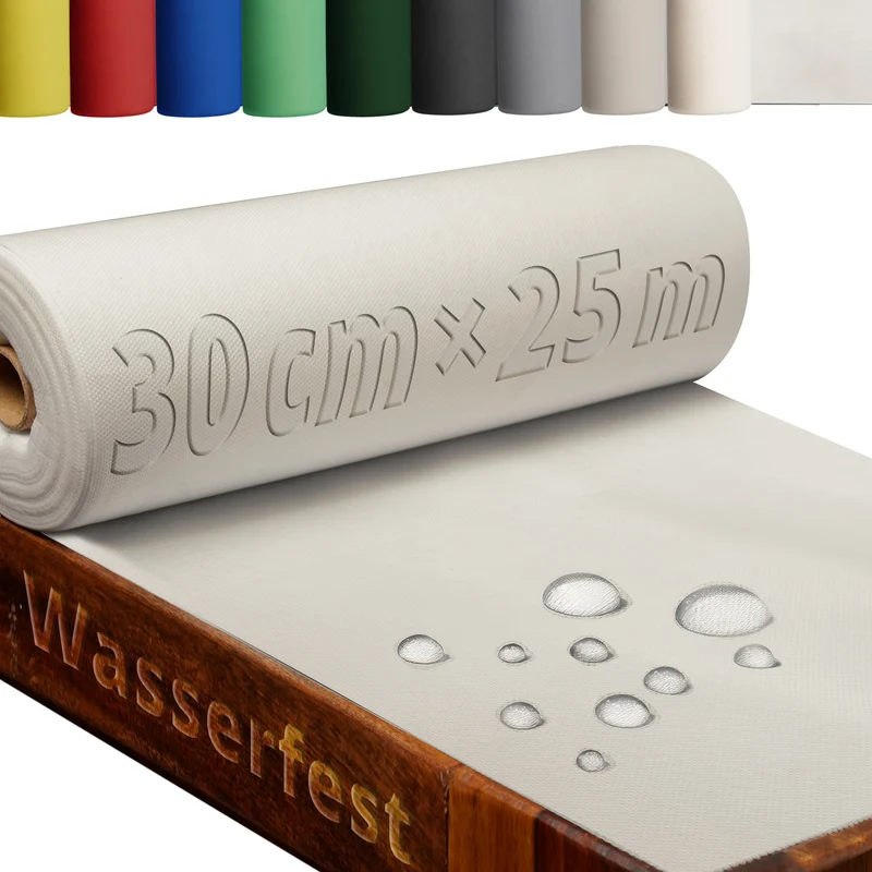 Tischdecke Rolle Vliesstoff Tischläufer Vlies wasserabweisend