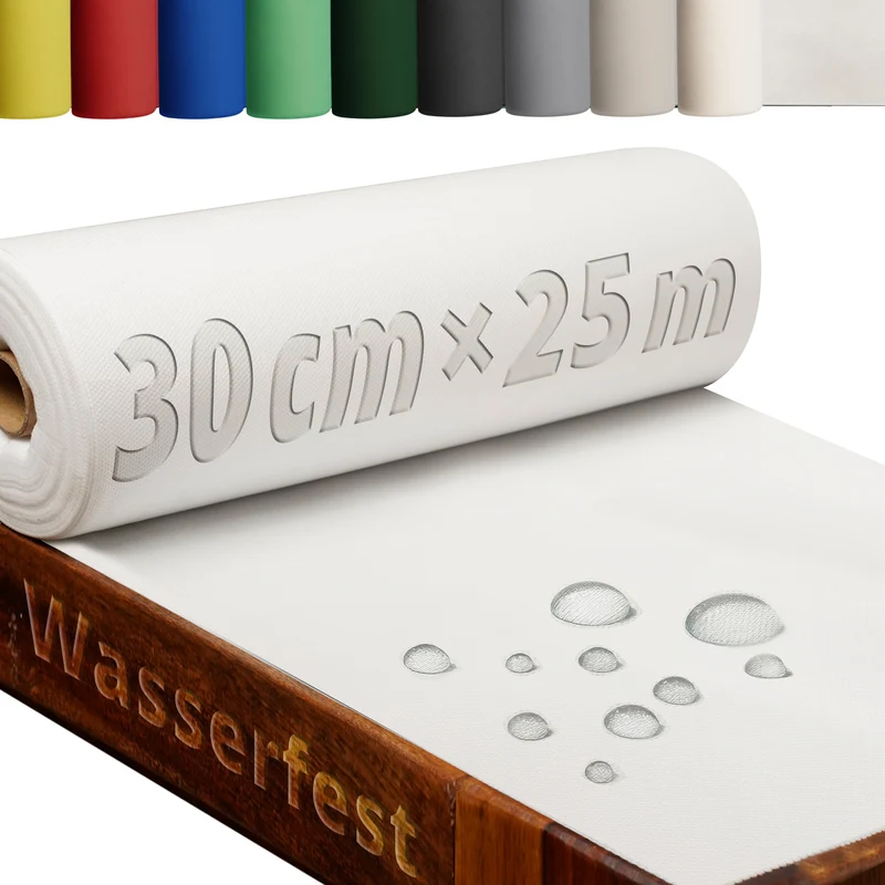 Tischdecke Rolle Vliesstoff Tischläufer Vlies wasserabweisend