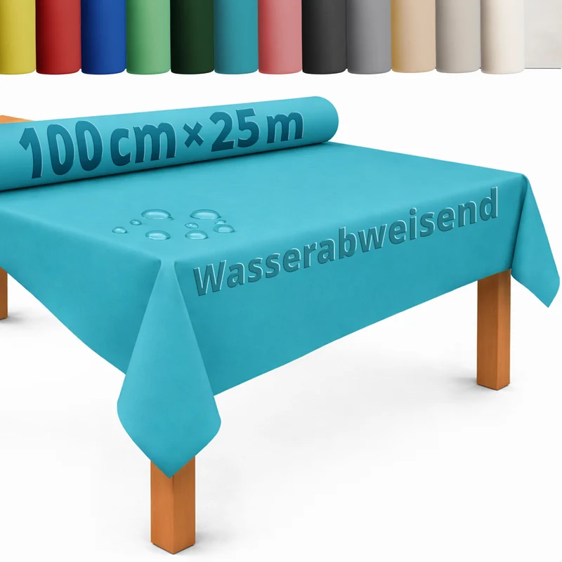 Tischdecke Rolle Vliesstoff Tischläufer Vlies wasserabweisend