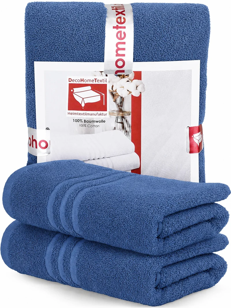 DecoHomeTextil Handtuch-Set aus 100% Baumwolle, kuschelweich