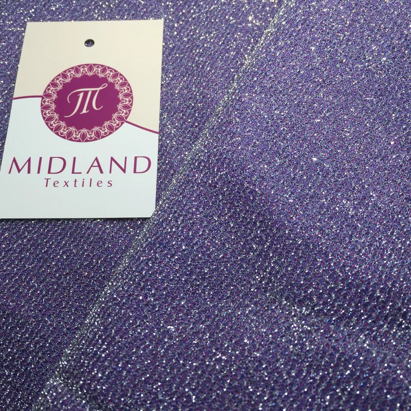 Moonshine shimmer Mesh Knit fabric 58" Polyester M215 Mtex