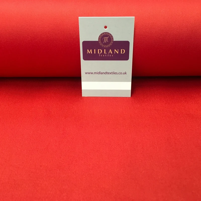 £9.50 Plain 100% Cotton Drill Twill used for Uniforms & Work wear 58" wide MD891