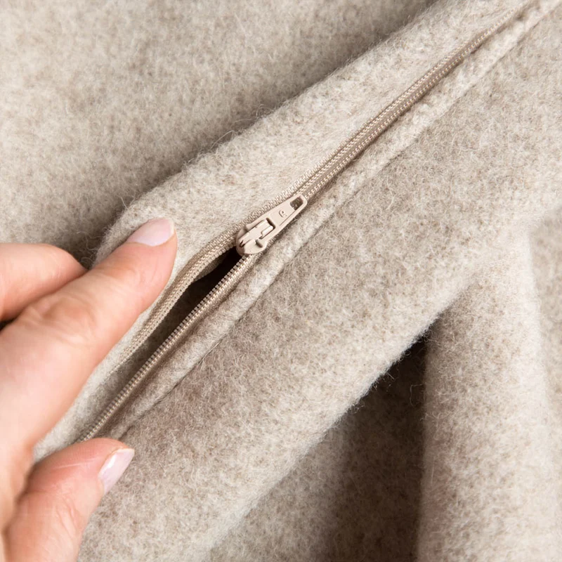 Premium Kuschelkissen | Mongolische Merinowolle