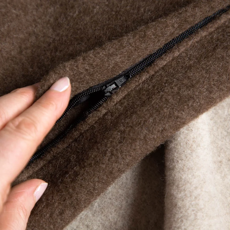 Premium Kuschelkissen | Mongolische Merinowolle
