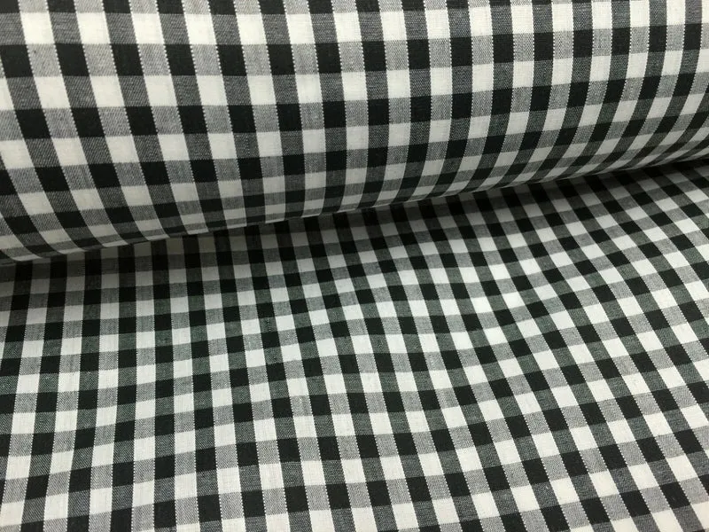 1/4 Inch Cotton Gingham Fabric for Clothing, Aprons, Tablecloths, School - M30