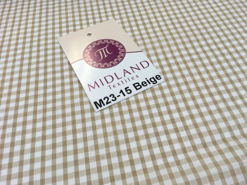 1/4 Inch Cotton Gingham Fabric for Clothing, Aprons, Tablecloths, School - M30