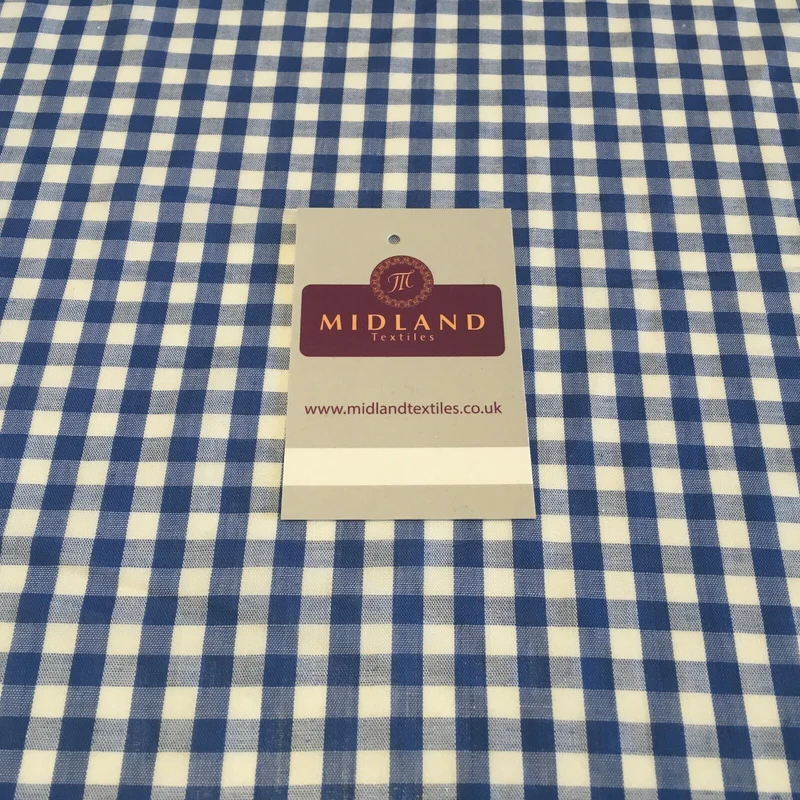 1/4 Inch Cotton Gingham Fabric for Clothing, Aprons, Tablecloths, School - M30