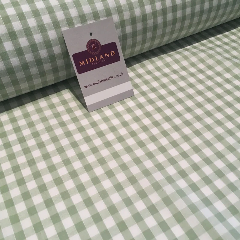 1/4 Inch Cotton Gingham Fabric for Clothing, Aprons, Tablecloths, School - M30