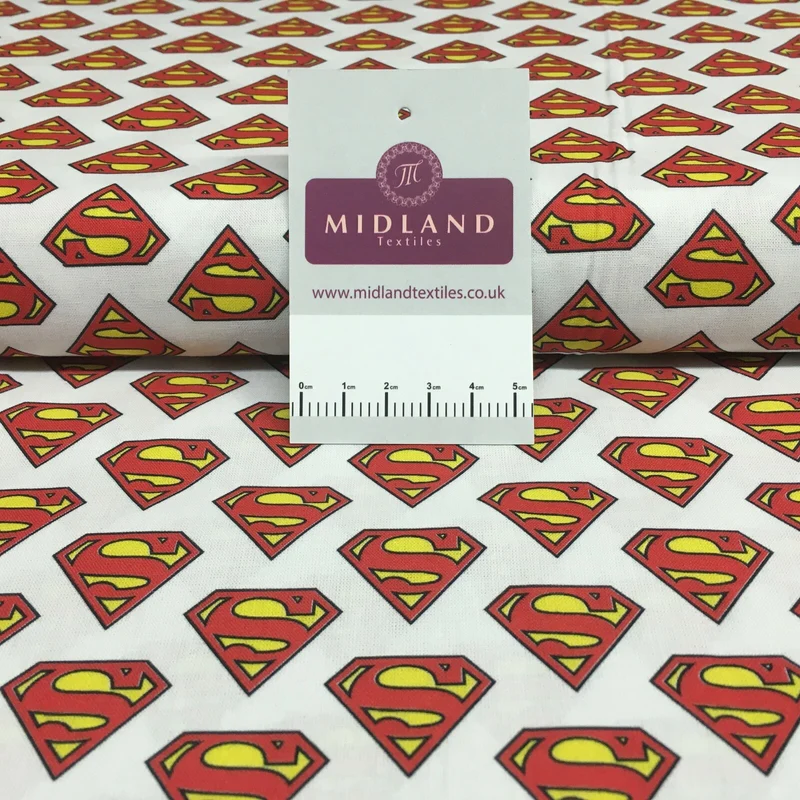 Comic Superheroes Cartoon Licensed Digital Printed 100% Cotton M1510