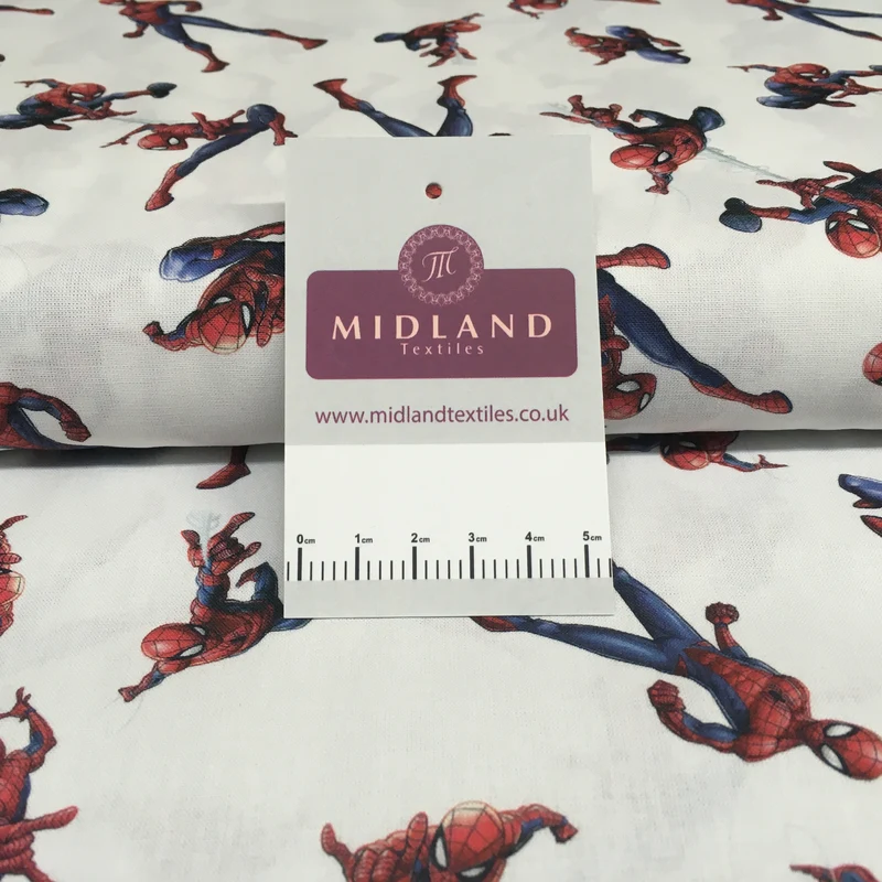 Comic Superheroes Cartoon Licensed Digital Printed 100% Cotton M1510