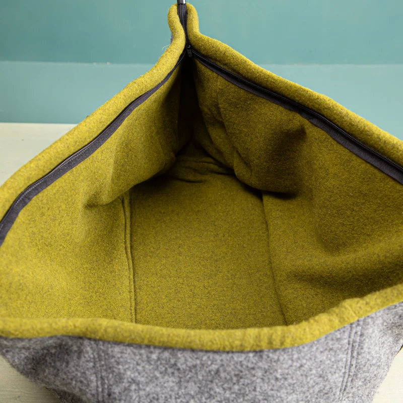 Wechselinlay für Hundetasche | Flauschloden aus Schurwolle