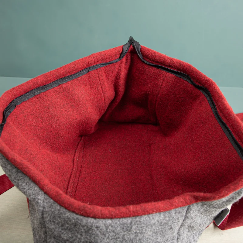 Wechselinlay für Hundetasche | Flauschloden aus Schurwolle