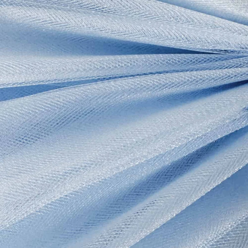 Tüll Stoff Meterware 300 cm breit – mittelfest & leicht glänzend für Kleider & Deko