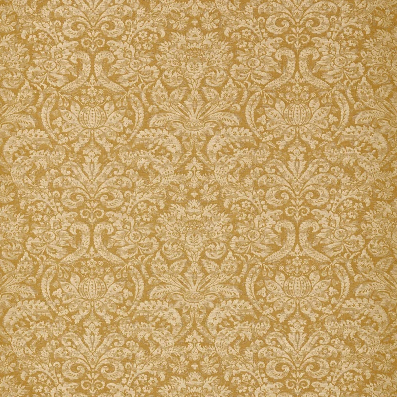 Cotton Damask - gold