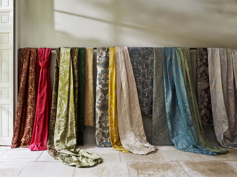Cotton Damask - gold