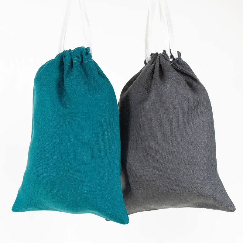 Leinenbeutel | 100 % Leinen | 20 × 30 cm