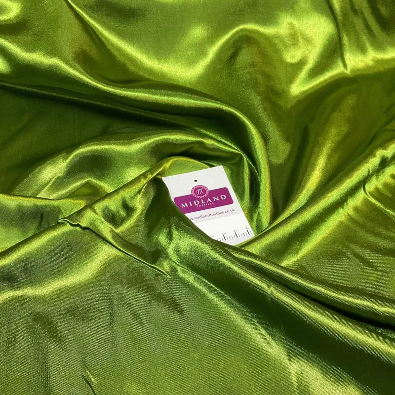 Luxurious Plain Smooth Silky Satin Dressmaking Fabric 58" Wide MS909 Mtex