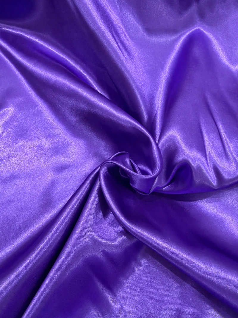 Luxurious Plain Smooth Silky Satin Dressmaking Fabric 58" Wide MS909 Mtex