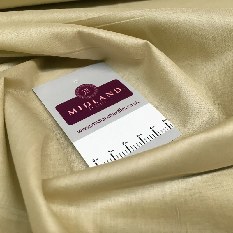 Plain Pre Shrunk Lightweight Egyptian 100% Cotton 104cm Wide Mtex M1506