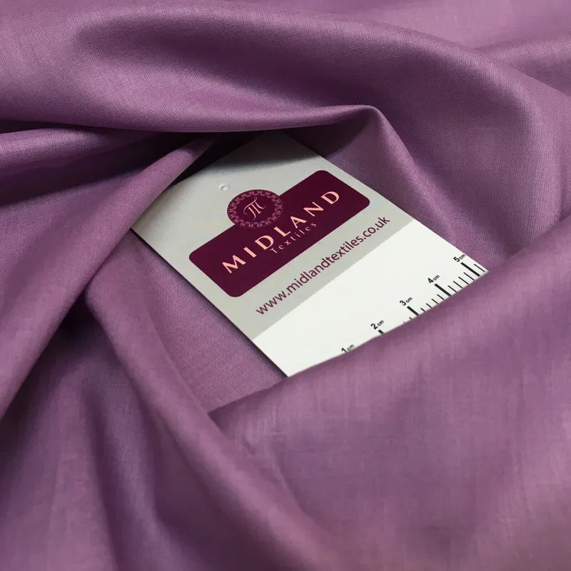 Plain Pre Shrunk Lightweight Egyptian 100% Cotton 104cm Wide Mtex M1506